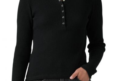 Μπλούζα Μακρυμάνικη Levi's Dry Goods Waffle Henley 003PY0001-01 Γυναικείο - Levi's - 