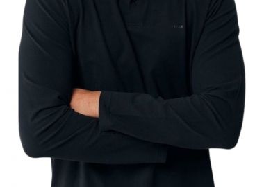Μπλούζα Μακρυμάνικη Mexx Bas Basic polo LS MF007100243M-BLACK Ανδρικό - Mexx - 