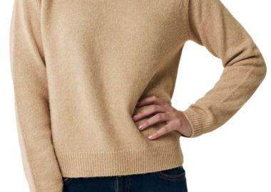 Μπλούζα Μακρυμάνικη Mexx Basic MF006604843W-LIGHT BROWN MELEE Γυναικείο - Mexx - 