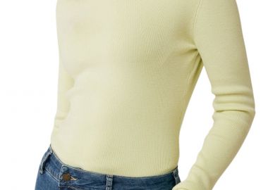 Μπλούζα Μακρυμάνικη Mexx Basic Rib Top With RollNneck MF006607643W-LIGHT LIME Γυναικείο - Mexx - 