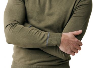 Μπλούζα Μακρυμάνικη Mexx Brian Crew Neck AO0921033M-Mid Green Ανδρικό - Mexx - 