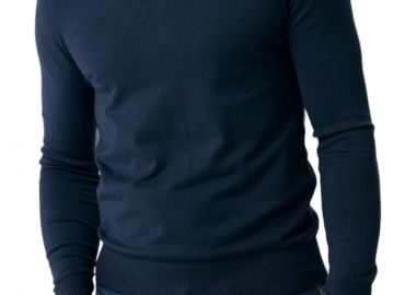 Μπλούζα Μακρυμάνικη Mexx Brian Crew Neck AO0921033M-Navy Ανδρικό - Mexx - 