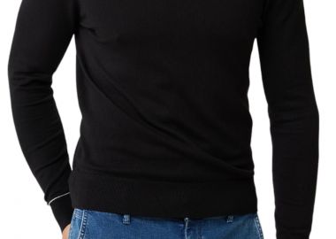 Μπλούζα Μακρυμάνικη Mexx Brian Crew Neck AO0946026M-Black Ανδρικό - Mexx - 