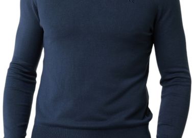 Μπλούζα Μακρυμάνικη Mexx Brian Crew Neck AO0946026M-Navy Ανδρικό - Mexx - 
