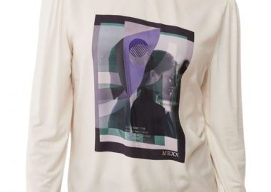 Μπλούζα Μακρυμάνικη Mexx Crew Neck With Artwork TU2008026W-Off White Γυναικείο - Mexx - 