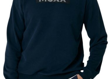 Μπλούζα Μακρυμάνικη Mexx Crew Neck With Rubber Chest TU1809036M-Navy Ανδρικό - Mexx - 