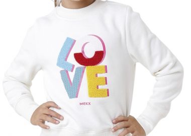 Μπλούζα Μακρυμάνικη Mexx Crewneck With Artwork TU1809026G-Off White Κορίτσι - Mexx - 