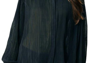 Μπλούζα Μακρυμάνικη Mexx Pleated Blouse MF006103443W-DEEP BLACK Γυναικείο - Mexx - 