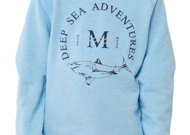 Μπλούζα Μακρυμάνικη Mexx Raglan Shark Print TU1825033B-Light Blue Αγόρι - Mexx - 