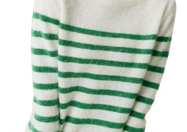Μπλούζα Μακρυμάνικη Mexx Striped pullover with wide neckline JO0980036W-Pearl White Γυναικείο - Mexx - 