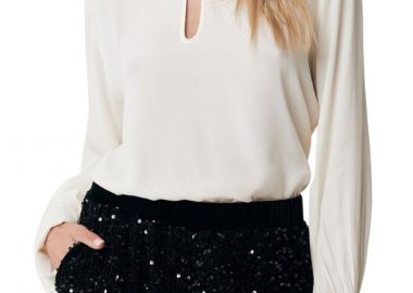 Μπλούζα Μακρυμάνικη Mexx With Collar FL0433036W-OFF WHITE Γυναικείο - Mexx - 