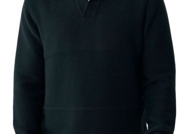 Μπλούζα Μακρυμάνικη Mexx With Structured Stripes MF006606143M-DARK GREEN Ανδρικό - Mexx - 