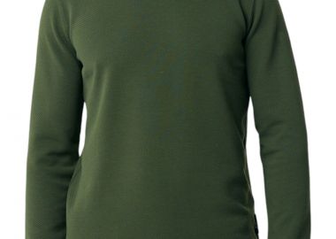 Μπλούζα Μακρυμάνικη Mexx With Tilted Ottoman Stripes TU2126036M-Warm Green Ανδρικό - Mexx - 