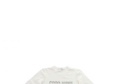 Μπλούζα Μακρυμάνικη Monnalisa Con Logo Jersey C 178601R1 8073-0001 Κορίτσι - Monnalisa - 