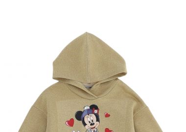 Μπλούζα Μακρυμάνικη Monnalisa Φούτερ Frange St. Cortina 196621RI 6002-0070 Κορίτσι - Monnalisa - 