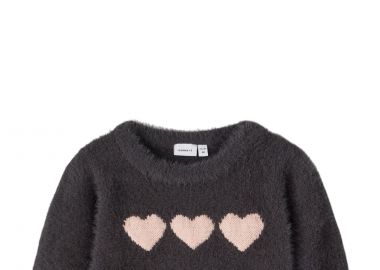 Μπλούζα Μακρυμάνικη Name It Nefine 13220784-India Ink Κορίτσι - Name It - 