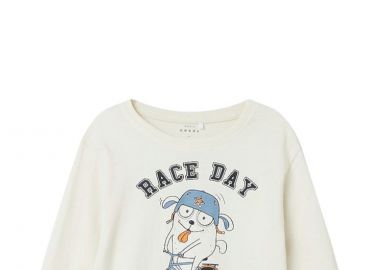 Μπλούζα Μακρυμάνικη Name It Nmmvagno 13224977-Jet Stream- Race Day Αγόρι - Name It - 