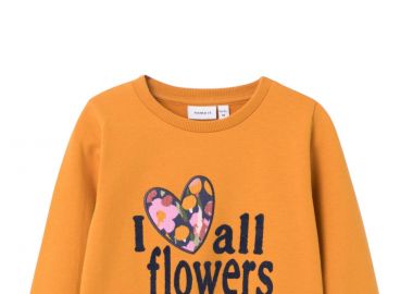 Μπλούζα Μακρυμάνικη Name It Ofellina 13221754-Inca Gold Κορίτσι - Name It - 