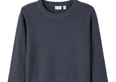 Μπλούζα Μακρυμάνικη Name It Oram Knit 13222100-India Ink Αγόρι - Name It - 