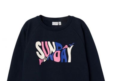 Μπλούζα Μακρυμάνικη Name It Venus 13220280-Dark Sapphire Κορίτσι - Name It - 