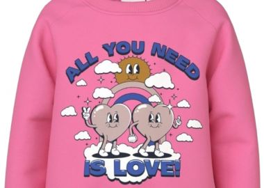 Μπλούζα Μακρυμάνικη Name It Venus 13220292-Pink Cosmos Κορίτσι - Name It - 