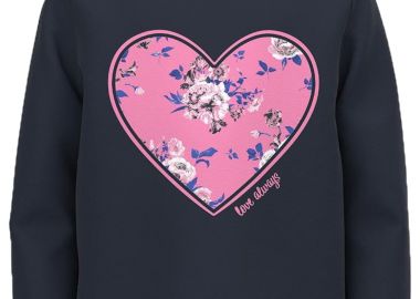 Μπλούζα Μακρυμάνικη Name It Vix 13220302-Dark Sapphire Κορίτσι - Name It - 