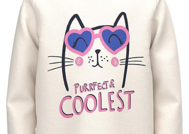 Μπλούζα Μακρυμάνικη Name It Vix 13220302-Jet Stream Κορίτσι - Name It - 