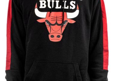 Μπλούζα Μακρυμάνικη New Era NBA Colour Blocks Hooly Chicago Bulls 60416368-001 Ανδρικό - New Era - 