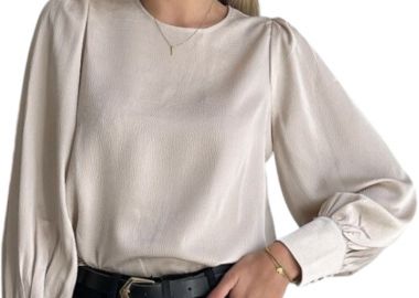 Μπλούζα Μακρυμάνικη Only Onljovana Ruby 15303495-Moonbeam Γυναικείο - Only - 