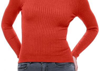 Μπλούζα Μακρυμάνικη Only Onlkarol Rollneck 15165075-Tigerlily Γυναικείο - Only - 