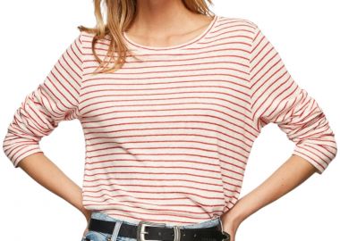 Μπλούζα Μακρυμάνικη Pepe Jeans Lana PL505403-217-STUDIO RED Γυναικείο - Pepe Jeans - 