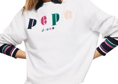 Μπλούζα Μακρυμάνικη Pepe Jeans Peg PL581238-800-WHITE Γυναικείο - Pepe Jeans - 