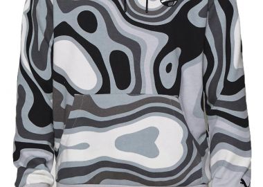 Μπλούζα Μακρυμάνικη Puma Booster Ralph Print Hoodie 536498-01 Ανδρικό - Puma - 