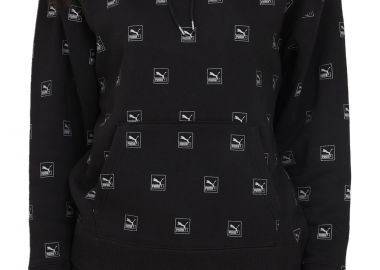 Μπλούζα Μακρυμάνικη Puma Brand Love AOP Hoodie FL 535706-01 Γυναικείο - Puma - 