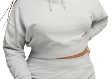 Μπλούζα Μακρυμάνικη Puma Classics Cropped Hoodie TR 621409-04 Γυναικείο - Puma - 