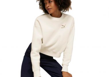 Μπλούζα Μακρυμάνικη Puma Classics Fleece Crew 621413-99 Γυναικείο - Puma - 