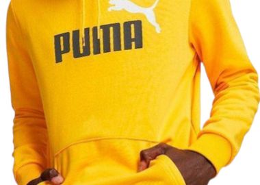 Μπλούζα Μακρυμάνικη Puma Ess+ 2 Col Big Logo Hoodie FL 586764-55 Ανδρικό - Puma - 