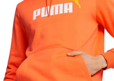 Μπλούζα Μακρυμάνικη Puma Ess+ 2 Col Big Logo Hoodie FL 586764-60 Ανδρικό - Puma - 