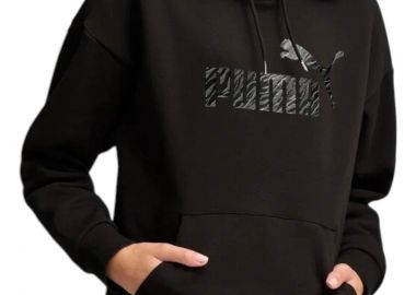 Μπλούζα Μακρυμάνικη Puma Ess+ Animal Hoodie 681492-01 Γυναικείο - Puma - 