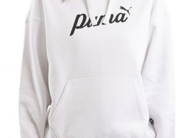 Μπλούζα Μακρυμάνικη Puma Ess+ Script Hoodie 681534-02 Γυναικείο - Puma - 