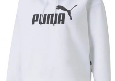 Μπλούζα Μακρυμάνικη Puma Ess Cropped Logo Hoodie Fl 586869-02 Γυναικείο - Puma - 