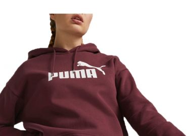Μπλούζα Μακρυμάνικη Puma Ess Cropped Logo Hoodie Fl 586869-50 Γυναικείο - Puma - 