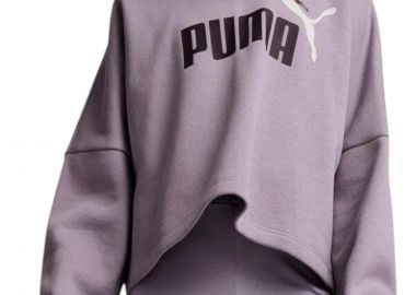 Μπλούζα Μακρυμάνικη Puma Ess Logo Cropped Hoodie 671134-34 Κορίτσι - Puma - 
