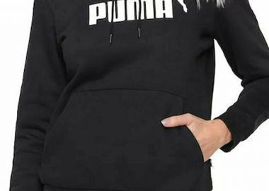 Μπλούζα Μακρυμάνικη Puma Ess Logo Hoodie FL 586788-01 Γυναικείο - Puma - 
