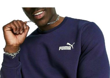 Μπλούζα Μακρυμάνικη Puma ESS Small Logo Crew FL 586682-76 Ανδρικό - Puma - 
