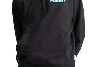 Μπλούζα Μακρυμάνικη Puma Fandom Hoodie TR 536114-01 Ανδρικό - Puma - 