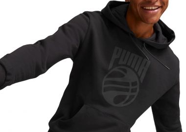Μπλούζα Μακρυμάνικη Puma Graphic Booster Hoodie 1 536337-01 Ανδρικό - Puma - 