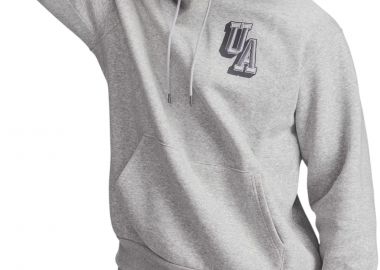 Μπλούζα Μακρυμάνικη Under Armour Icon Fleece Graphic Top 6007591-011 Ανδρικό - Under Armour - 