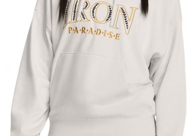Μπλούζα Μακρυμάνικη Under Armour Project Rock Everyday Terry Hoody 1380186-114 Γυναικείο - Under Armour - 