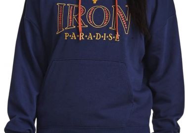 Μπλούζα Μακρυμάνικη Under Armour Project Rock Everyday Terry Hoody 1380186-410 Γυναικείο - Under Armour - 